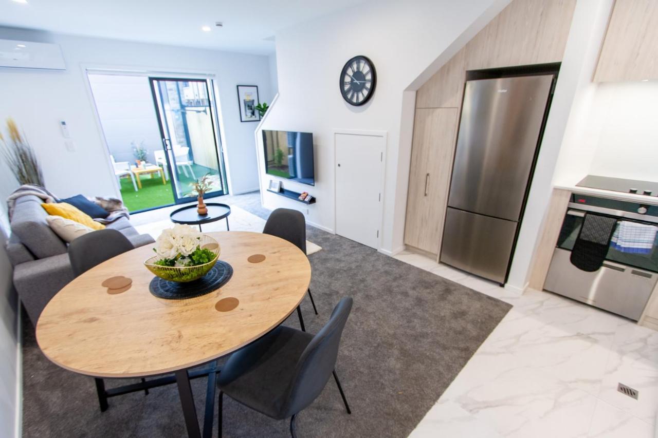Glamorous 2 Bed Cbd Townhouse W/King Bed Christchurch Dış mekan fotoğraf