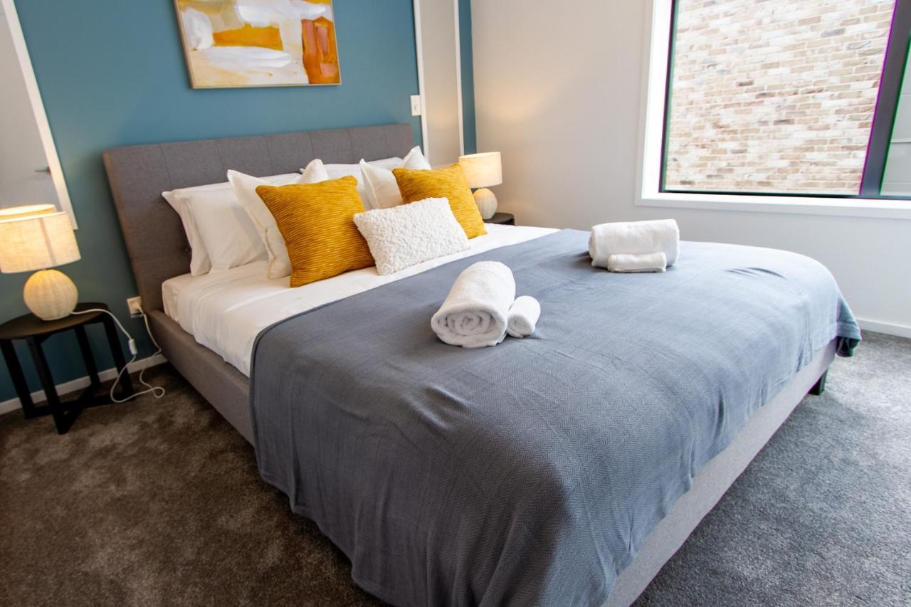 Glamorous 2 Bed Cbd Townhouse W/King Bed Christchurch Dış mekan fotoğraf